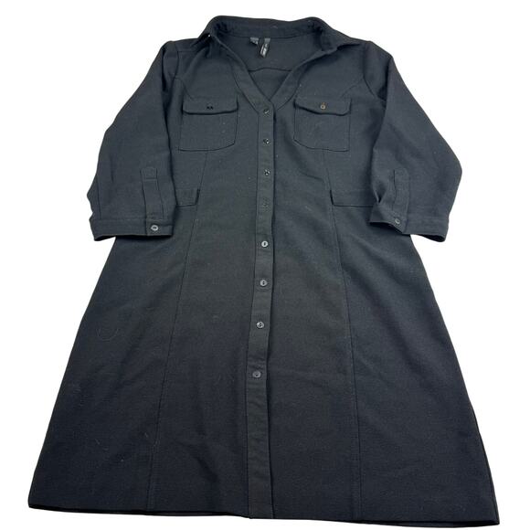 MNG Mango Black Mini Dress - Size XS Extra Small - Picture 1 of 6